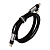 Кабель 2в1 Type-C Type-C Lightning 65Вт 1м нейлон. оплетка черн. Rexant 18-7095