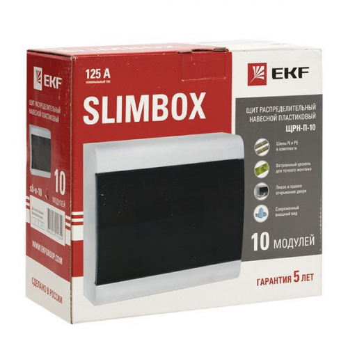 Щит ЩРН-П-10 "SlimBox" IP41 PROxima EKF sb-n-10 фото 3