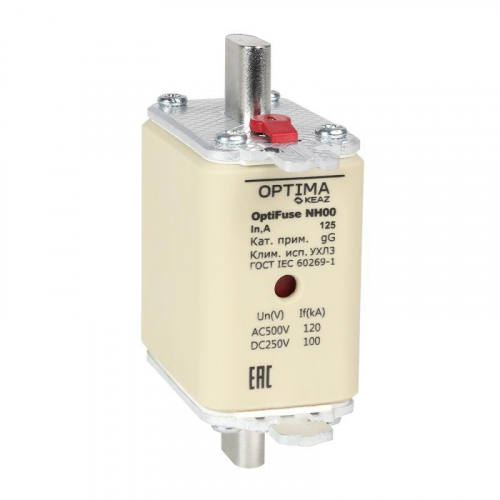 Вставка плавкая OptiFuse NH00-80-gG-УХЛ3 КЭАЗ 374934 Вставка плавкая OptiFuse NH00-80-gG-УХЛ3 КЭАЗ 374934