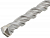 Бур по бетону SDS PLUS с двойн. резьбой 10х210мм FIT 32925