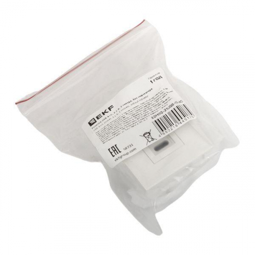Розетка USB 2-м A+C 2.1А без индикатора бел. EKF E2MR2-21USB-10-AC фото 8