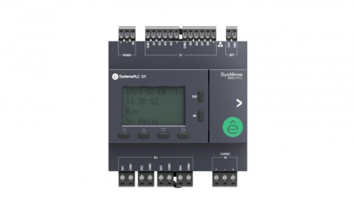 Реле интеллектуальное SR2 24В DC дисплей 8 UI (AI DI); 4 DO (реле) 1хRS485 1хRJ45 SE ZR2PA11BD