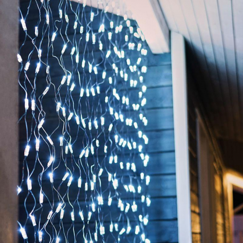 Гирлянда светодиодная "Сеть" 2.5х2.5м 432LED бел. 26Вт 220-240В IP65 провод ПВХ черн. Neon-Night 215-031 фото 5 Гирлянда светодиодная "Сеть" 2.5х2.5м 432LED бел. 26Вт 220-240В IP65 провод ПВХ черн. Neon-Night 215-031 фото 5