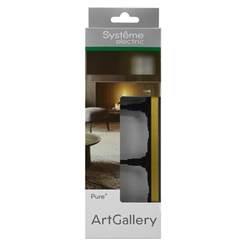 Рамка 3-м ArtGallery Pure метал. зол. SE GAL312403 фото 3 Рамка 3-м ArtGallery Pure метал. зол. SE GAL312403 фото 3