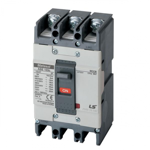Выключатель автоматический 3п 40А 22/18кА ABN103c 380/415В LS Electric 131008000 Выключатель автоматический 3п 40А 22/18кА ABN103c 380/415В LS Electric 131008000