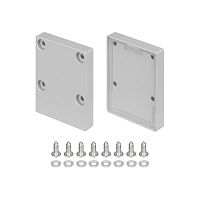 Заглушка IP-LINE-4050 SILVER глухая метал. серебр. (комплект) Arlight 055285
