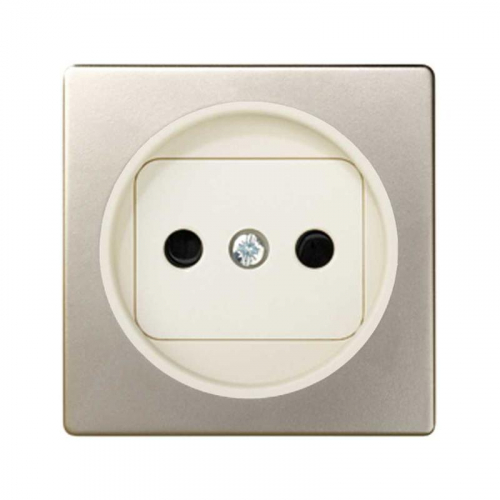 Накладка розетки 75431-6 Simon82 Centralizations шампань 82040-64 Накладка розетки 75431-6 Simon82 Centralizations шампань 82040-64