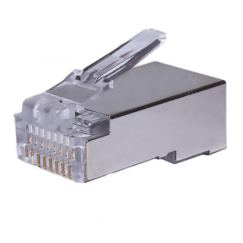 Коннектор 8P8C F/UTP кат.5E RJ-45 (DIY) (уп.10шт) SUPRLAN 10-0231-1 Коннектор 8P8C F/UTP кат.5E RJ-45 (DIY) (уп.10шт) SUPRLAN 10-0231-1