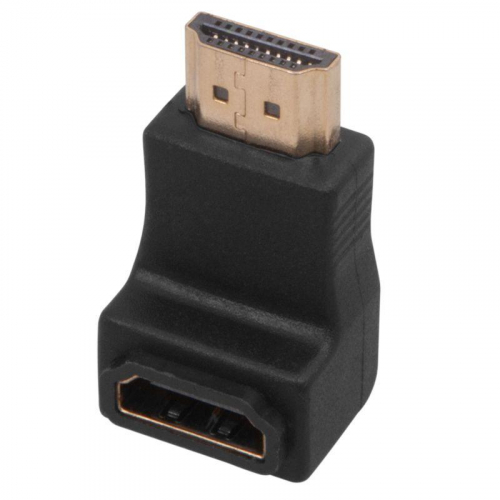 Переходник штекер HDMI - гнездо HDMI угловой Rexant 17-6805 фото 2 Переходник штекер HDMI - гнездо HDMI угловой Rexant 17-6805 фото 2