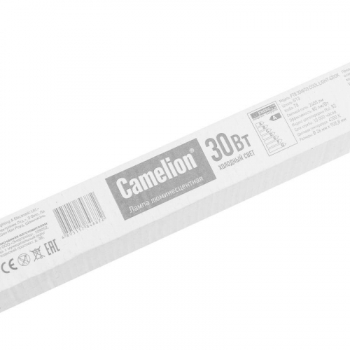 Лампа люминесцентная FT8-30W/33 30Вт T8 4200К G13 Camelion 5876 фото 5