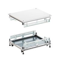 Крыша основание сплошные IT-CQE 800х1000 RAL7035 DKC RGIT810S