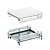 Крыша основание сплошные IT-CQE 800х800 RAL7035 DKC RGIT808S