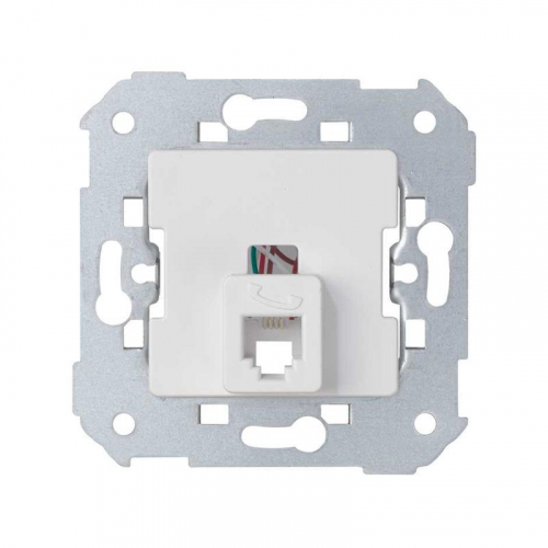 Розетка телефонная Simon 88 RJ12 6 контакт. механизм бел. Simon 75481-30 Розетка телефонная Simon 88 RJ12 6 контакт. механизм бел. Simon 75481-30