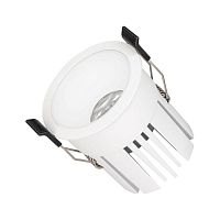 Светильник светодиодный MS-ATLAS-BUILT-R66-15W Warm3000 (WH-WH 35 deg 230В) IP20 металл Arlight 037185(1)