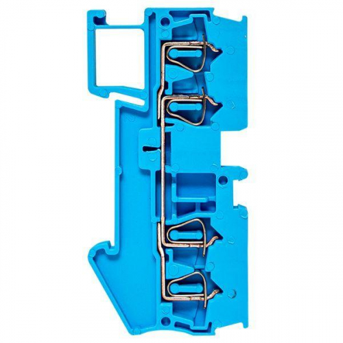 Колодка клеммная ST-2.5 28А 4 вывода пружинная син. PROxima EKF plc-jxb-st-2.5-4-blue фото 5 Колодка клеммная ST-2.5 28А 4 вывода пружинная син. PROxima EKF plc-jxb-st-2.5-4-blue фото 5