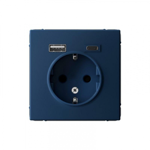 Розетка ArtGallery 16А с 2-мя заряд. устройствами USB A+C 5В/2.4А/3А 2х5В/1.5А механизм аквамарин SE GAL001132 Розетка ArtGallery 16А с 2-мя заряд. устройствами USB A+C 5В/2.4А/3А 2х5В/1.5А механизм аквамарин SE GAL001132