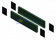 Комплект боковых панелей цоколя 600х100 (уп.2шт) SchE NSYSPS6100