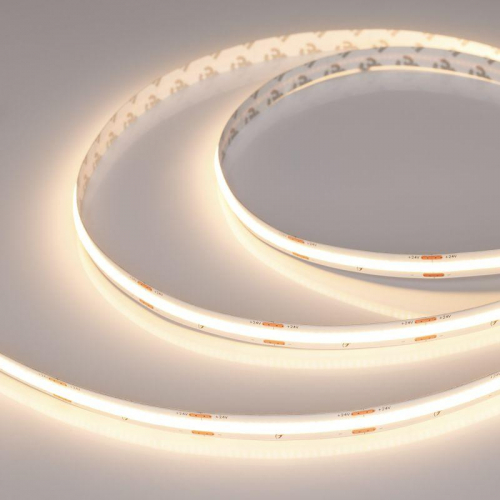 Лента светодиодная COB-X420-10mm 24V Warm 3000К 4.8Вт/м IP20 (уп.15м) Arlight 048823
