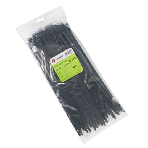 Хомут нейлоновый КСС MULTILOCK 8х300 черн. (уп.100шт) Fortisflex 102326 Хомут нейлоновый КСС MULTILOCK 8х300 черн. (уп.100шт) Fortisflex 102326
