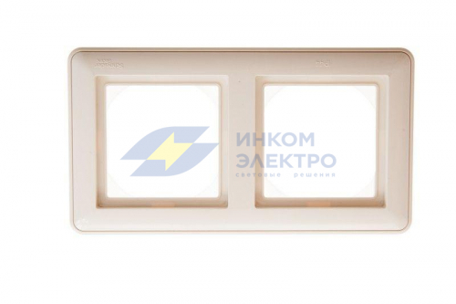 Рамка 2-м W59 AQUA IP44 сл. кость SchE KD-2B-28 Рамка 2-м W59 AQUA IP44 сл. кость SchE KD-2B-28