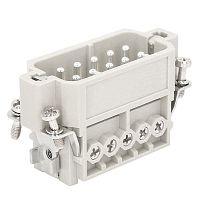 Вилка OptiLink HDC-HA-10-16-M-(0.75-2.5) 250В КЭАЗ 366470