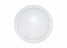 Светильник светодиодный WP 25 C 15W OP 940 D300 EL WH 300х300х93мм 15Вт 4000К IP66 пылевлагозащ. ЖКХ с БАП 1.5ч бел. Русский Свет 15072523332