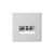 Розетка компьютерная 2-м ArtGallery RJ45 + RJ45 кат.5E механизм алюм. SE GAL000385