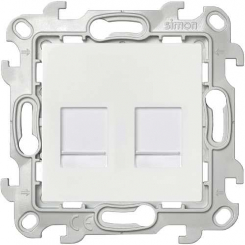 Розетка компьютерная 2-м СП Simon 24 RJ45 кат.5E UTP IP20 механизм бел. Simon 2450593-030 Розетка компьютерная 2-м СП Simon 24 RJ45 кат.5E UTP IP20 механизм бел. Simon 2450593-030