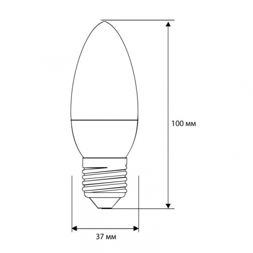 Лампа светодиодная LED7-C35/830/E27 7Вт свеча 3000К тепл. бел. E27 530лм 220В Camelion 12077 фото 2 Лампа светодиодная LED7-C35/830/E27 7Вт свеча 3000К тепл. бел. E27 530лм 220В Camelion 12077 фото 2