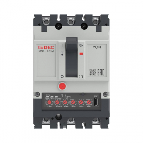 Выключатель автоматический 3P 63А 100кА pro MNX125M при AC415V расцепитель ETS YON MNX125M3PETS0063 фото 2 Выключатель автоматический 3P 63А 100кА pro MNX125M при AC415V расцепитель ETS YON MNX125M3PETS0063 фото 2