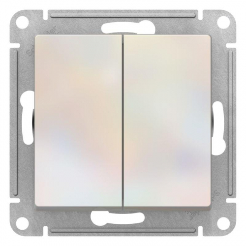 Переключатель перекрестный 2-кл. AtlasDesign 2хсх.7 10АХ механизм жемчуж. SE ATN000473 Переключатель перекрестный 2-кл. AtlasDesign 2хсх.7 10АХ механизм жемчуж. SE ATN000473