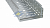 Лоток листовой  перфорированный 100х400 L4000  1.0мм цинк-ламель DKC SPV40140ZL