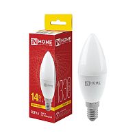 Лампа светодиодная LED-СВЕЧА-VC 14Вт свеча 3000К E14 1330лм 230В IN HOME 4690612063096