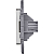 Розетка телефонная СП Inspiria RJ11 IP20 механизм алюм. IEK 673822