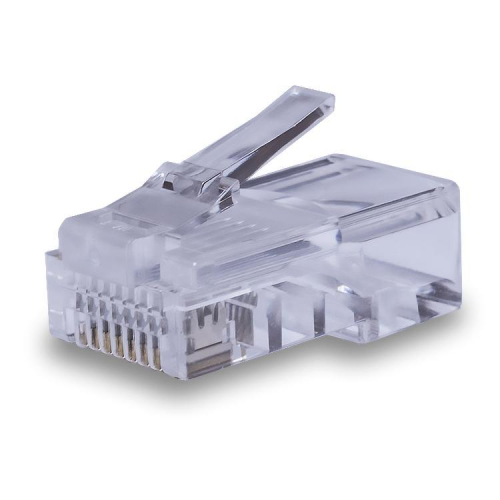 Коннектор 8P8C UTP 5e 50U (RJ-45) 2pb (уп.100шт) SUPRLAN 10-0241 фото 3 Коннектор 8P8C UTP 5e 50U (RJ-45) 2pb (уп.100шт) SUPRLAN 10-0241 фото 3