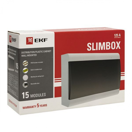 Щит ЩРН-П-15 "SlimBox" IP41 PROxima EKF sb-n-15 фото 4 Щит ЩРН-П-15 "SlimBox" IP41 PROxima EKF sb-n-15 фото 4
