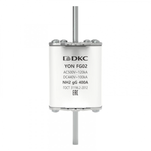 Предохранитель YON ножевого типа FG2 с одинарной индикацией 400А DKC 1FG02-0400 фото 2
