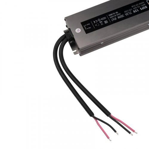 Блок питания для светодиод. ленты BSPS 12В 25.00А=300Вт IP67 JazzWay 5062085 фото 10