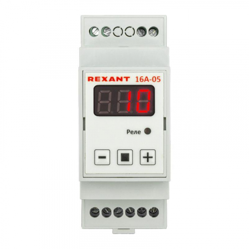 Терморегулятор TermoStat 16A-05 на DIN-рейку Rexant 51-0830 Терморегулятор TermoStat 16A-05 на DIN-рейку Rexant 51-0830