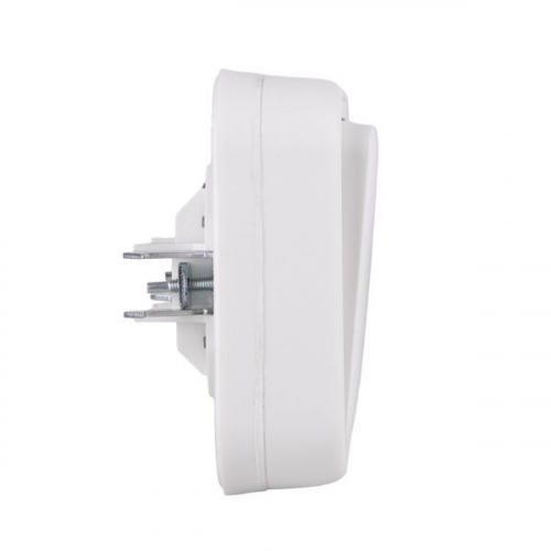 Выключатель проходной 1-кл. СП Бронто 10А IP55 автоматические клеммы бел. EKF BT2-SWW-11 фото 3 Выключатель проходной 1-кл. СП Бронто 10А IP55 автоматические клеммы бел. EKF BT2-SWW-11 фото 3