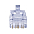 Коннектор 8P8C U/UTP кат.5E RJ-45 (DIY) (уп.10шт) SUPRLAN 10-0209-1