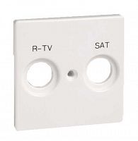 Накладка розетки R-TV+SAT Simon82 алюм. 82097-33
