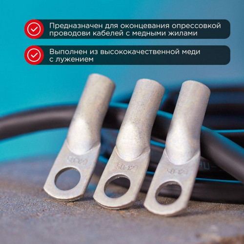 Наконечник ТМЛ 50-12-11 Rexant 07-5324 фото 2