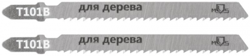 Полотно для эл. лобзика T101B по дереву HCS 100мм (уп.2шт) MOS 40802М Полотно для эл. лобзика T101B по дереву HCS 100мм (уп.2шт) MOS 40802М