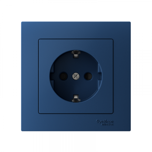 Розетка AtlasDesign 16А с заземл. защ. шторки быстрозажим. клем. в сборе аквамарин SE ATN001144S фото 2 Розетка AtlasDesign 16А с заземл. защ. шторки быстрозажим. клем. в сборе аквамарин SE ATN001144S фото 2
