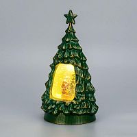 Светильник декоративный "Новогодняя елка" с подсветкой и конфетти питание от USB Neon-Night 501-180