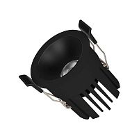 Светильник светодиодный MS-ATLAS-BUILT-R58-10W Warm3000 (BK-BK 35 deg 230В) IP20 металл Arlight 035464(1)