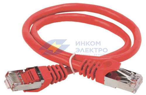Патч-корд кат.6 FTP LSZH 2м красн. ITK PC04-C6FL-2M