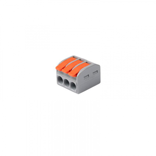 Клемма монтажная СМК PTC-3P 463 BL/3 450В 41А 0.5-6.0кв.мм (уп.3шт) JazzWay 5073845