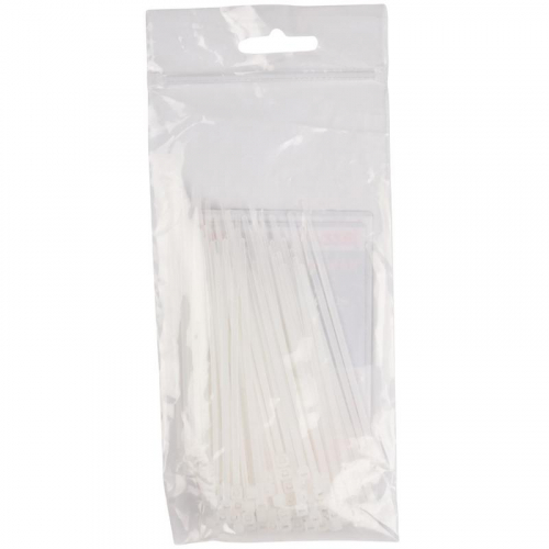 Хомут кабельный (стяжка) PCT 2.5х080-100WH 2.5х80 PA6.6 бел. (уп.100шт) JazzWay 5053670 фото 4 Хомут кабельный (стяжка) PCT 2.5х080-100WH 2.5х80 PA6.6 бел. (уп.100шт) JazzWay 5053670 фото 4
